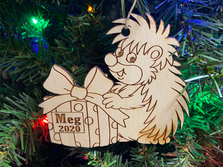 Hedgehog 1, handcrafted Christmas gift, Grande Place, Lancaster County PA