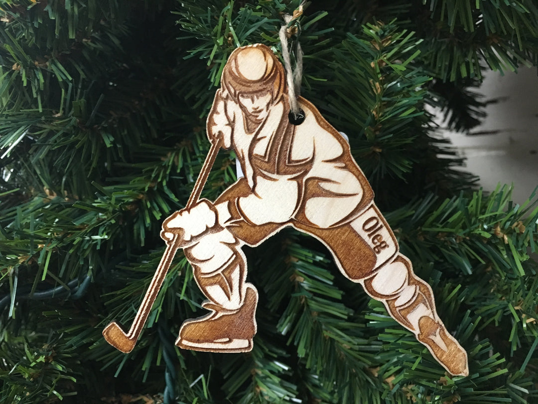Ice Hockey 5, handcrafted Christmas gift, Grande Place, Lancaster County PA