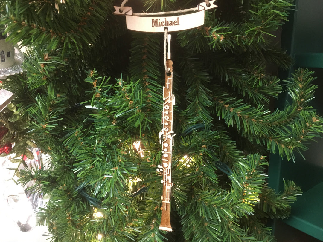 Oboe, handcrafted Christmas gift, Grande Place, Lancaster County PA