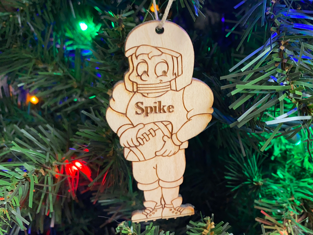 Football Player 5, handcrafted Christmas gift, Grande Place, Lancaster County PA