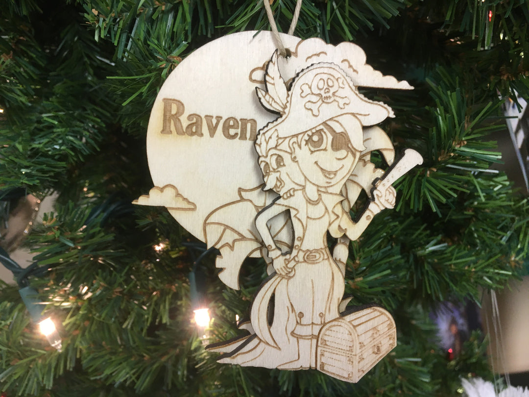 Pirate Female, handcrafted Christmas gift, Grande Place, Lancaster County PA