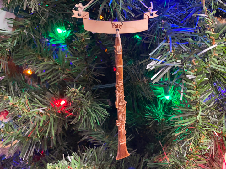 Clarinet, handcrafted Christmas gift, Grande Place, Lancaster County PA