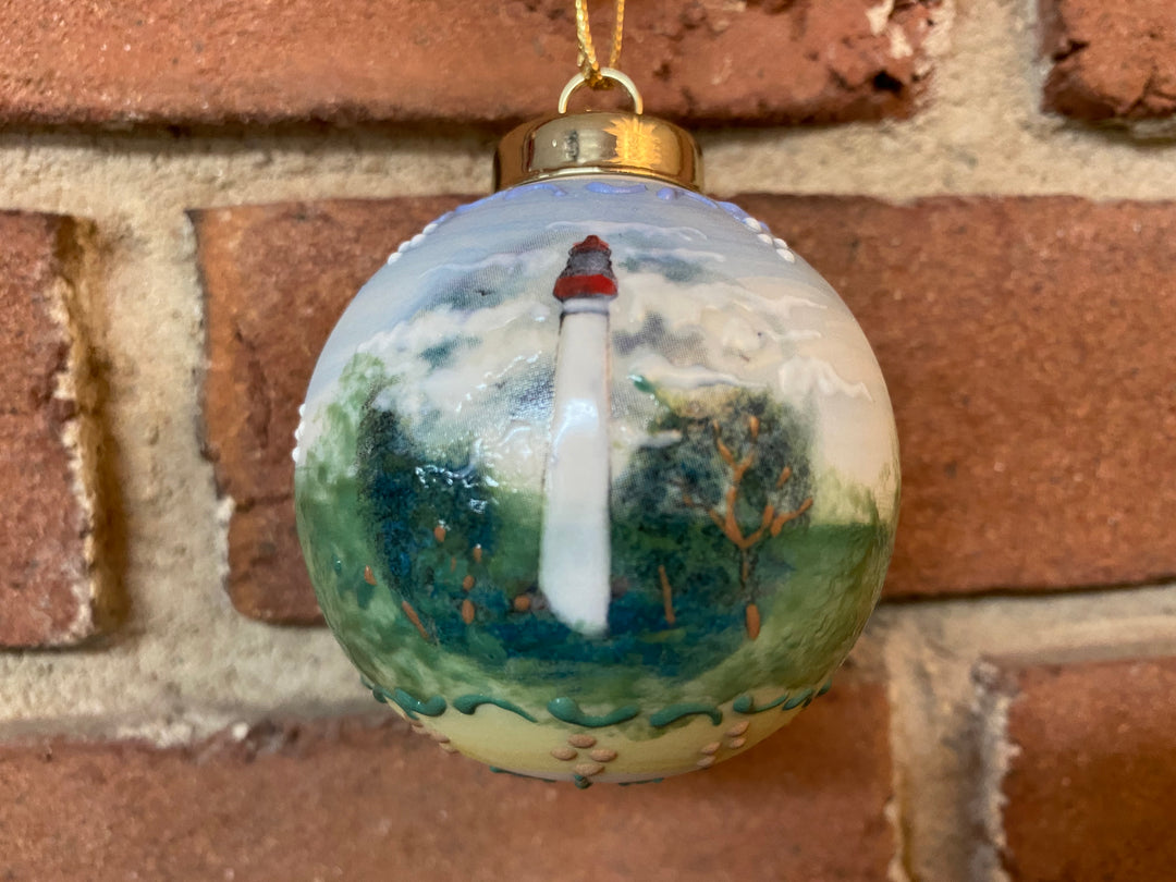 Lighthouse Porcelain Ornament
