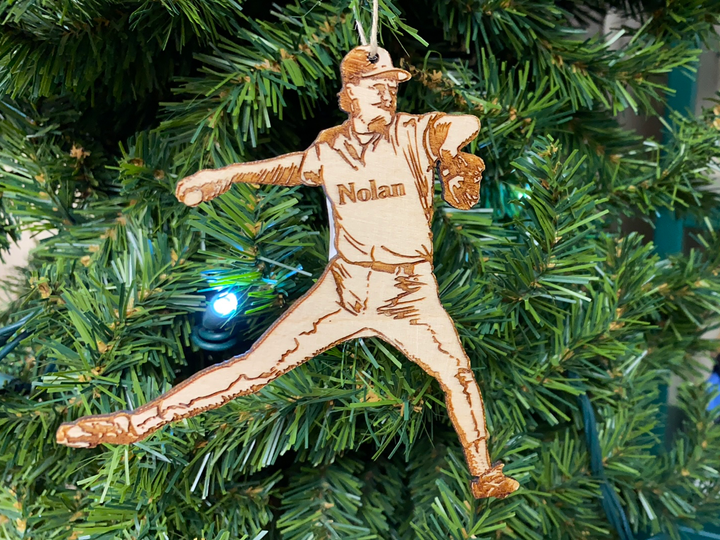 Baseball Pitcher 5, handcrafted Christmas gift, Grande Place, Lancaster County PA