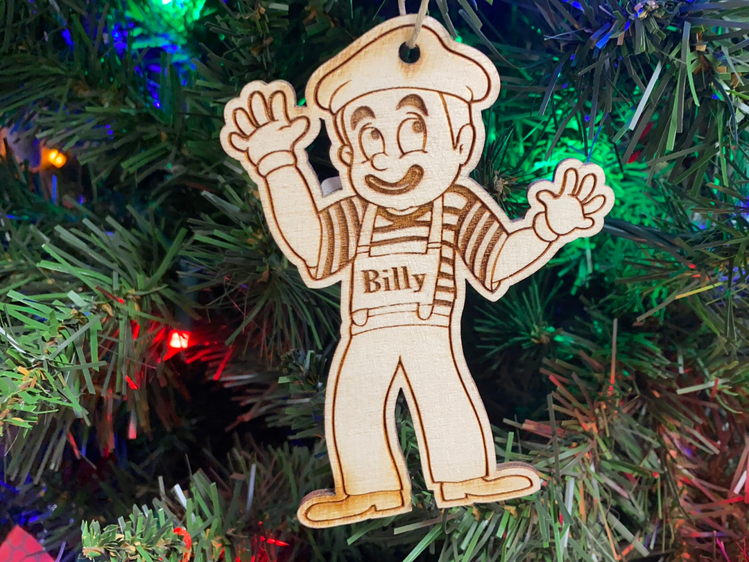 Mime, handcrafted Christmas gift, Grande Place, Lancaster County PA