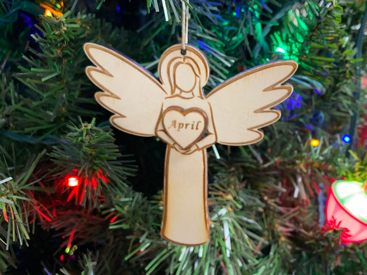 Memorial Angel, handcrafted Christmas gift, Grande Place, Lancaster County PA