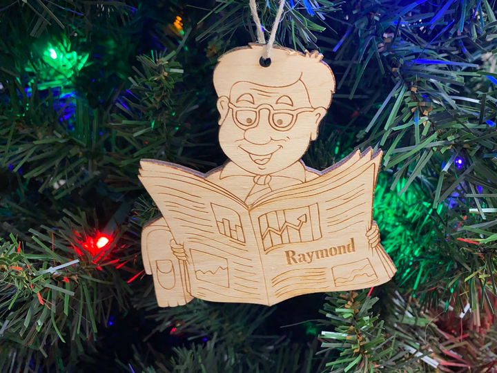 Businessman, handcrafted Christmas gift, Grande Place, Lancaster County PA
