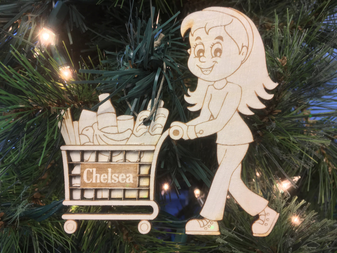 Grocery Shopping, handcrafted Christmas gift, Grande Place, Lancaster County PA