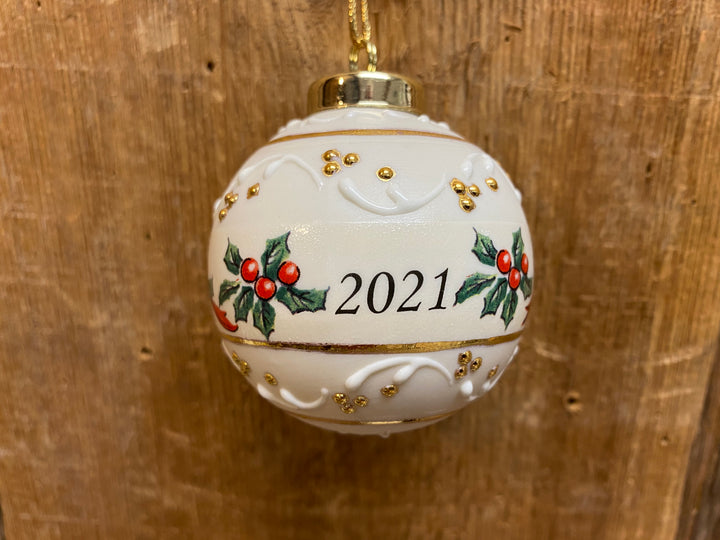 First Christmas as Mr. &amp; Mrs. 2021 Porcelain Ornament